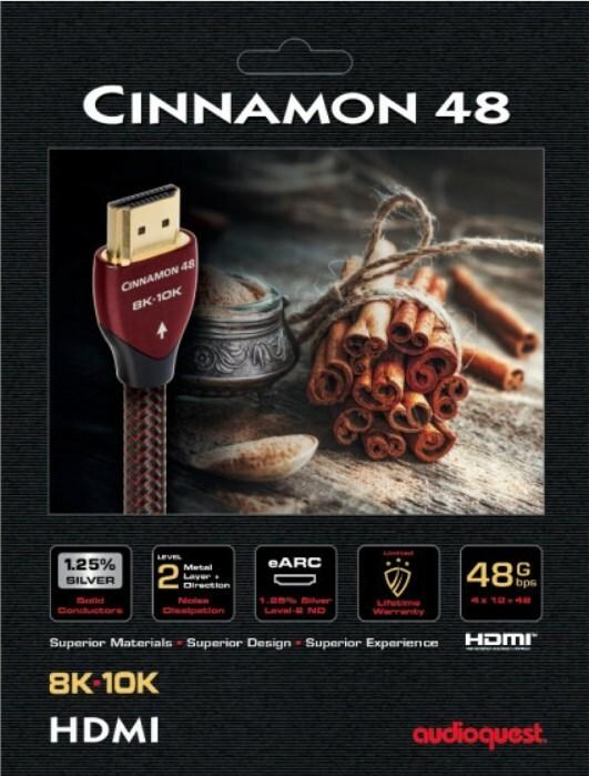 AudioQuest HDMI Cinnamon48 8K-10K 1.0 .