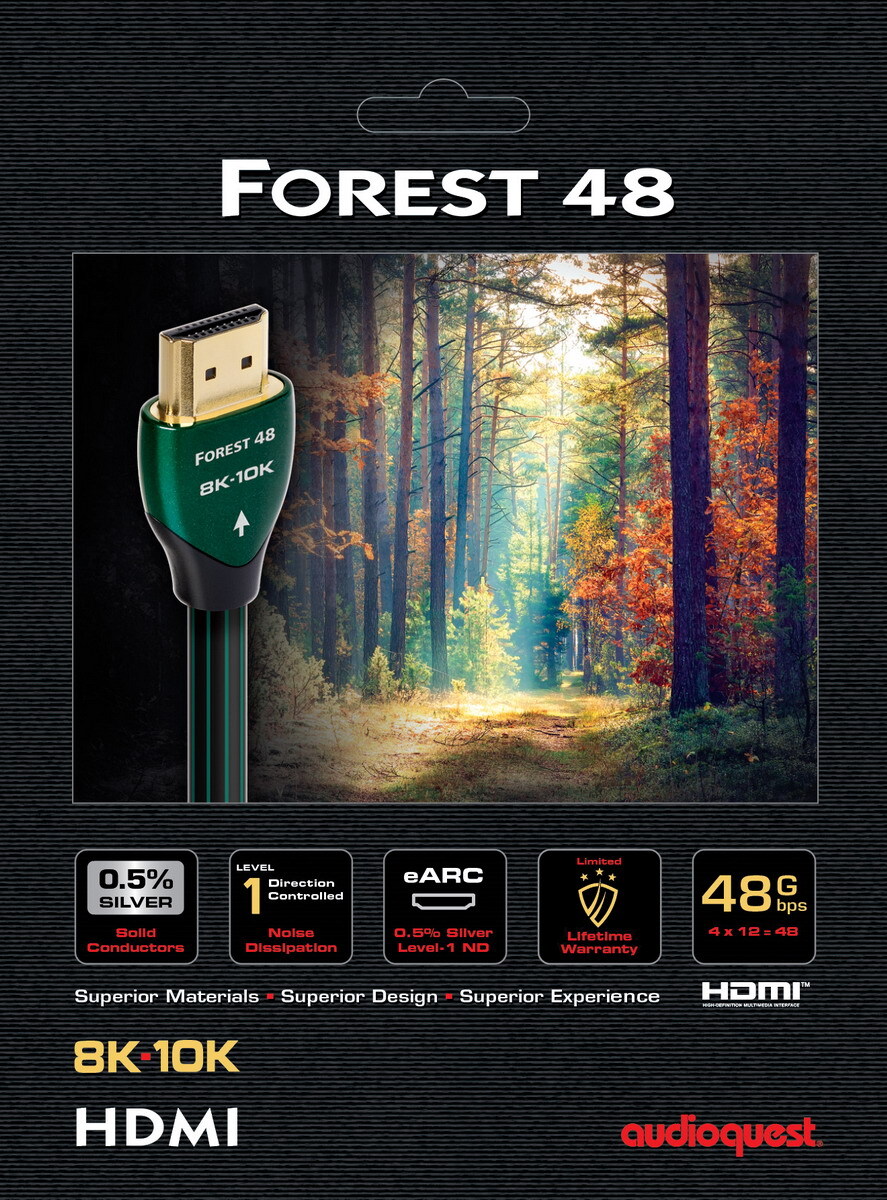 AudioQuest HDMI Forest48 8K-10K 2.0 